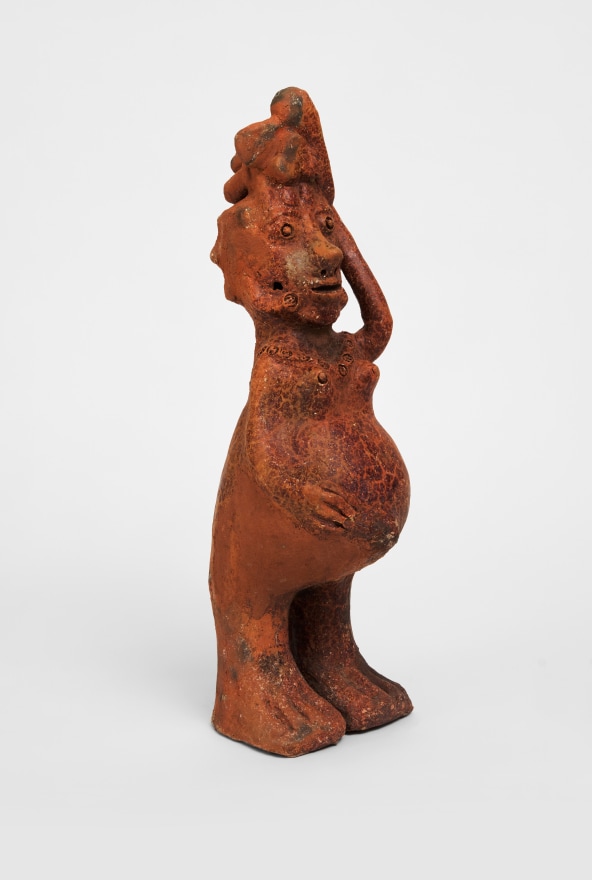 Seyni Awa Camara Untitled, 2000 Fired clay 27 1/2 x 8 1/4 x 9 in 70 x 21 x 23 cm (SAW22.025)