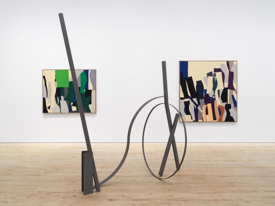 Installation view of Ethan Cook, Free Hand, Nino Mier Gallery, Tribeca, April 4 &ndash; May 9, 2025