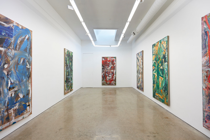 Installation View 2 of Spencer Lewis Evil Baby Bully Part Object Paintings (October 8 &ndash; November 19, 2016) Nino Mier Gallery, Los Angeles, CA