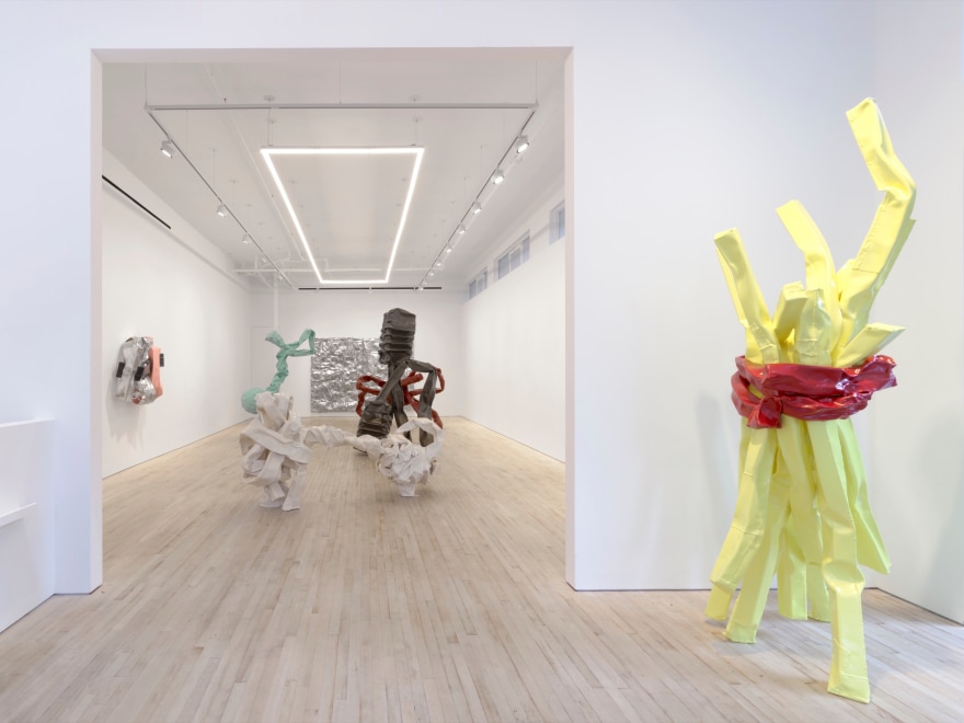 Installation view of Anna Fasshauer, Sculpture First, Nino Mier Gallery, Tribeca, October 25 &ndash; December 18, 2024