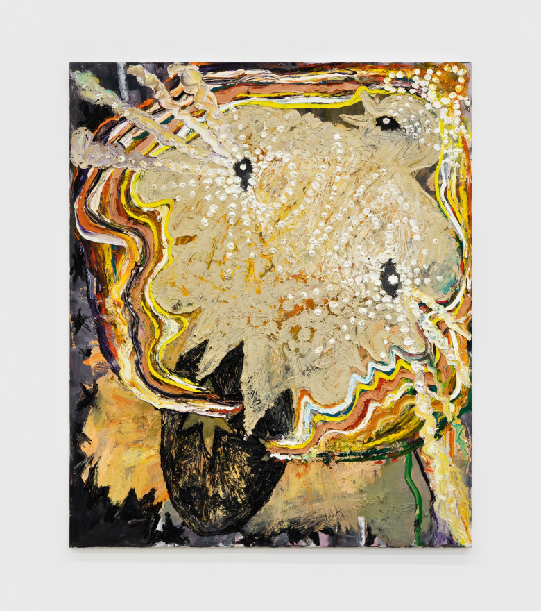 Bendix Harms Der zweite Regenbogen (Chosen Ones), 2014 Oil on canvas 47 1/4 x 39 3/8 in 120 x 100 cm (BHA19.011)