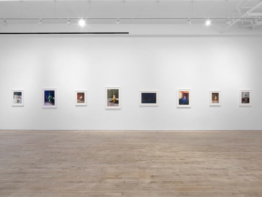 Installation view of Jonathan Wateridge, Works on Paper, Nino Mier Gallery, Tribeca, September 5 &ndash; October 18, 2025