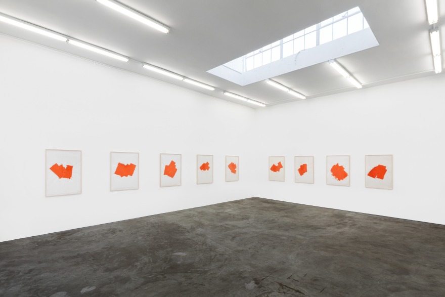 Installation view of Imi Knoebel: Works from the Seventies (November 9-December 21, 2019) at Nino Mier Gallery, Los Angeles