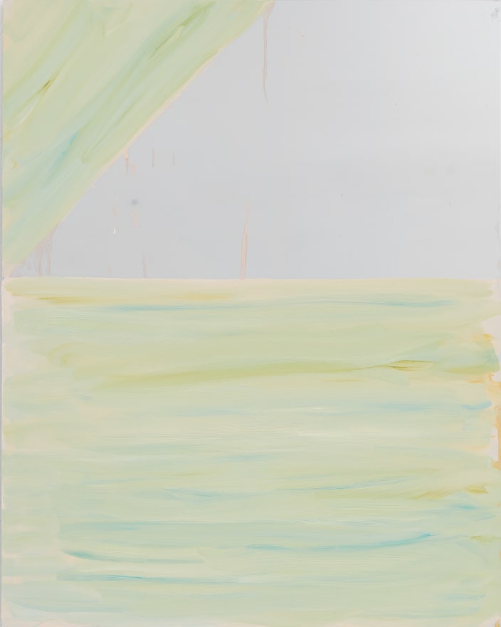 Peter Bonde, Untitled (Fuck PC), 2016. Oil on mirror foil, 39.37 x 31.5 x 1.6 inches, 100 x 80 x 4 cm (PB16.016)