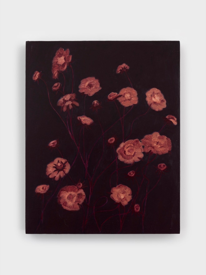 Alexandria Tarver nights, 85, 2025 Oil on panel 20 x 16 in 50.8 x 40.6 cm (ATA25.023)