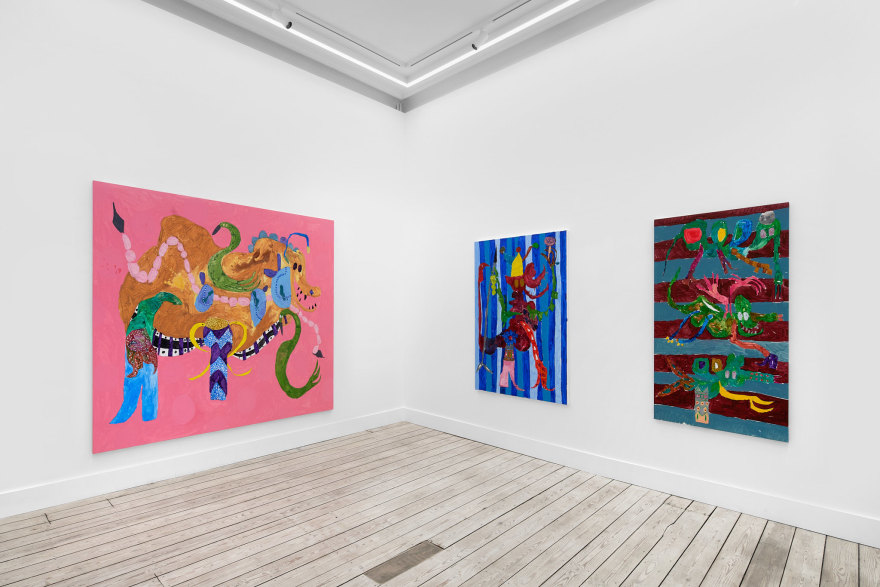 Installation view of Andrey Samarin, Archetypal Images, Nino Mier Gallery, Brussels, January 18 &ndash; February 28, 2025