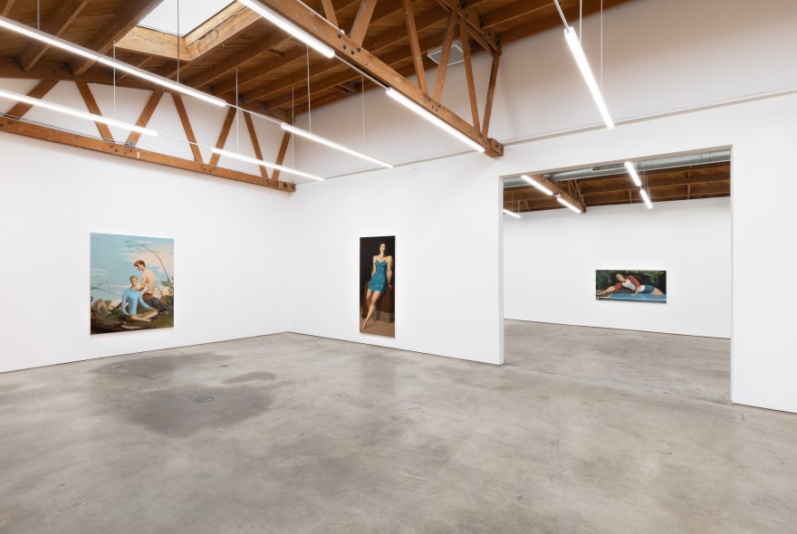 Installation View of Jannson Stegner, The Good Land (April 2 -May 2, 2022) Nino Mier Gallery, LA