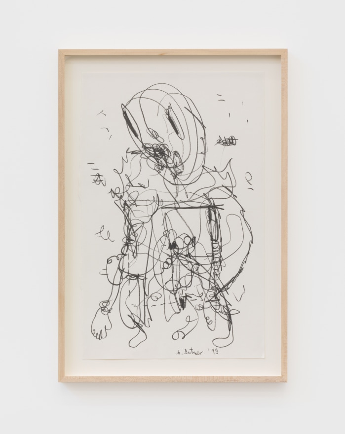 Andr&eacute; Butzer Untitled, 2019 Pencil on paper 21 1/2 x 14 in (paper size) 54.6 x 35.6 cm (paper size) (AB19.072)