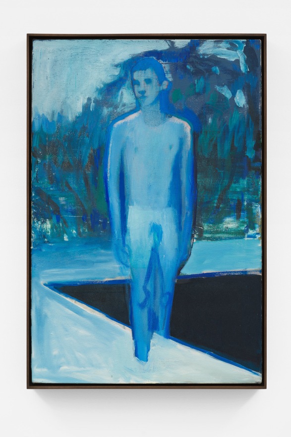 Jonathan Wateridge Forfeit Study II, 2021 Oil on Canvas 30 1/2 x 20 5/8 x 2 1/2 in (framed) 77.5 x 52.5 x 6.5 cm (framed) 29 1/2 x 19 3/4 in 75 x 50 cm (JWA22.022)