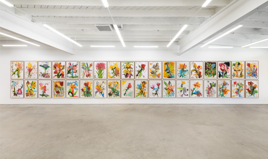 Installation view of Jorge Galindo, SACROMONTE 100, (August 27 - September 17, 2022), Nino Mier Gallery Three, Los Angeles.