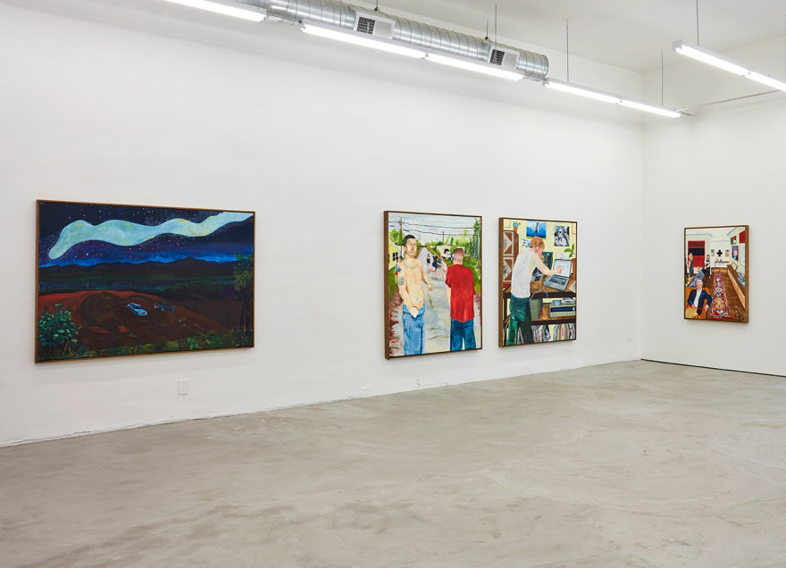 Installation view 7 of Celeste Dupuy-Spencer: And a Wheel on the Track (April 2 &ndash; May 14, 2016), Nino Mier Gallery, Los Angeles