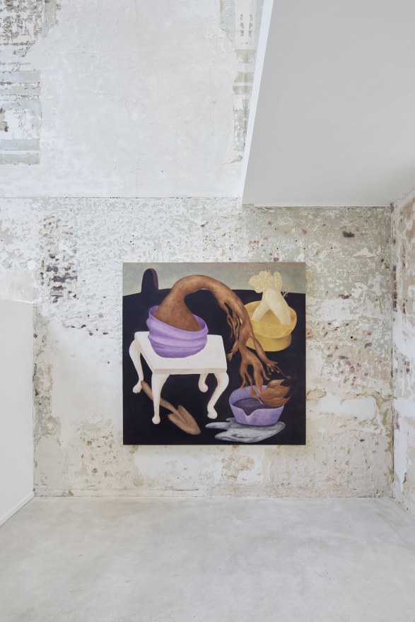 Installation View of Ginny Casey, Bewitched, (January 14 - February 17, 2023). Nino Mier Gallery, Brussels.