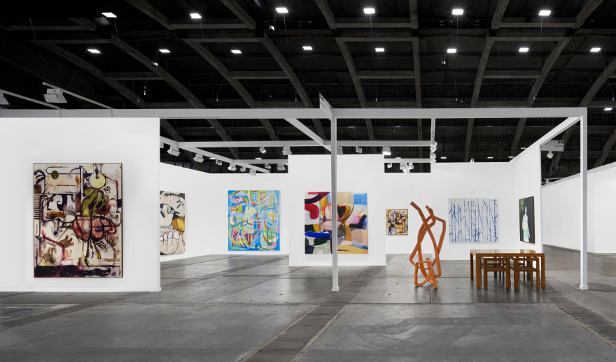 Installation View of Art Brussels 2023, Booth 5E-25, Nino Mier Gallery | Day 2