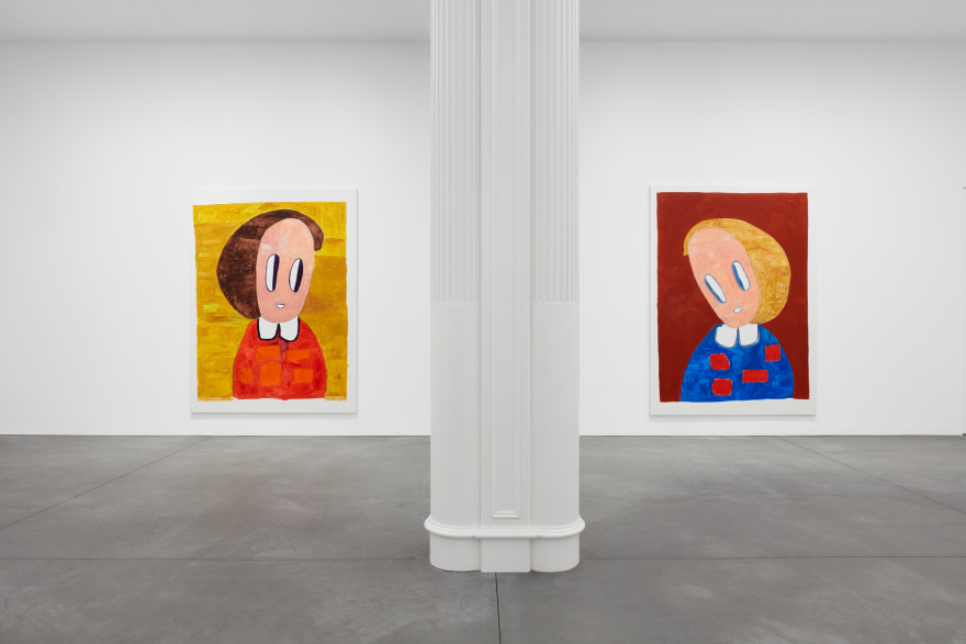 Installation view of Andr&eacute; Butzer, (March 16 - April 29, 2023). Nino Mier Gallery, New York.