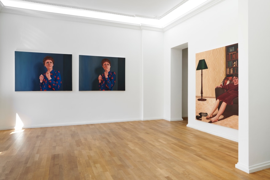 Installation shot 2 of Madeleine Pfull (July 20&ndash;August 31, 2020). Salon Nino Mier, Cologne