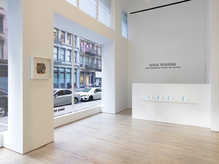 Installation view of Kyle Staver, The Greatest Show on Earth, Nino Mier Gallery, Tribeca, November 7 – December 16, 2025