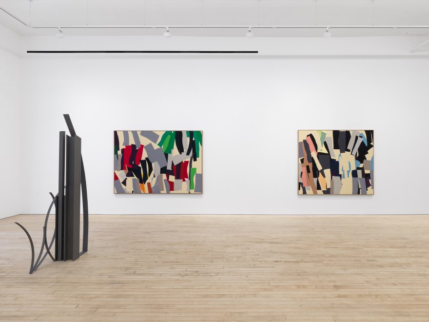 Installation view of Ethan Cook, Free Hand, Nino Mier Gallery, Tribeca, April 4 &ndash; May 9, 2025