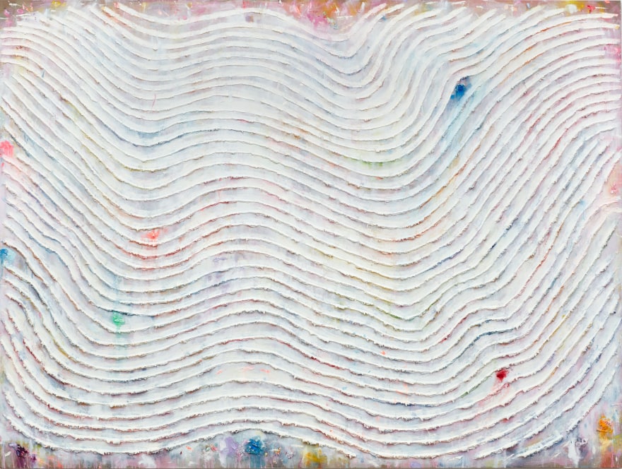 Andrew Dadson Drifting Wave, 2021 Oil and acrylic on linen 78 x 104 x 2 3/4 in 198.1 x 264.2 x 7 cm (ADA21.005)