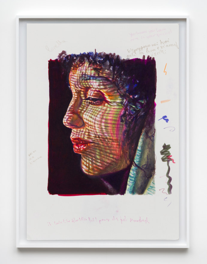 Giulia Messina Loretta, 2024 Markers and ink on paper 11 3/4 x 8 1/4 in 29.7 x 21 cm (GME25.019)