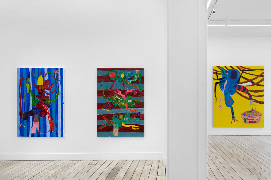 Installation view of Andrey Samarin, Archetypal Images, Nino Mier Gallery, Brussels, January 18 &ndash; February 28, 2025