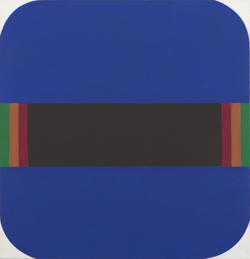 Georg Karl Pfahler Touro VII a, 1966-1968 Mixed media on canvas 55 3/8 x 53 3/8 in 140.7 x 135.6 cm (GKA25.014)