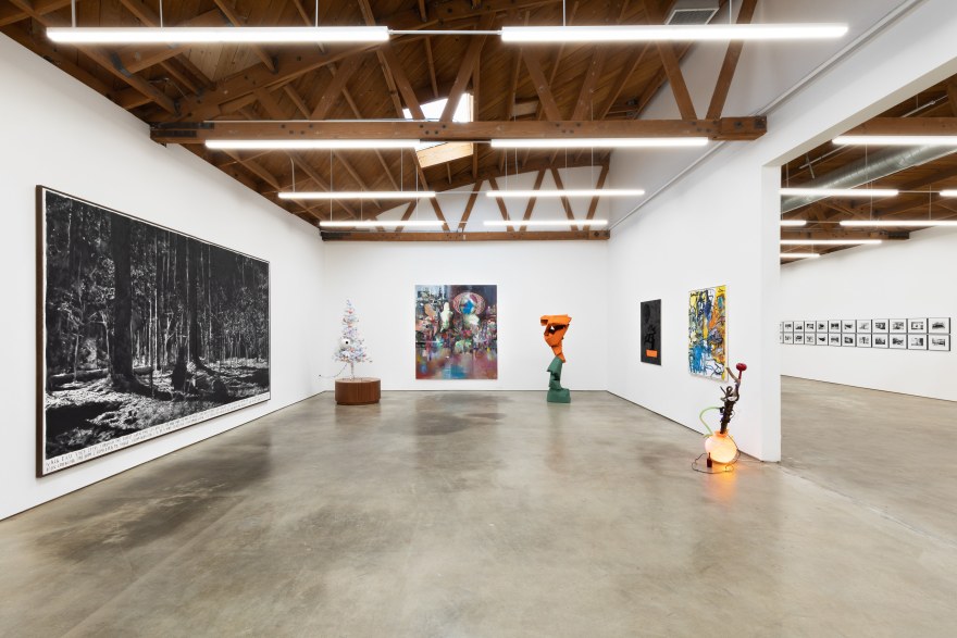 Some Trees, Organized by Christian Malycha, 2019, Nino Mier Gallery, Los Angeles, Installation view of Southern Portion of Secondary Room
