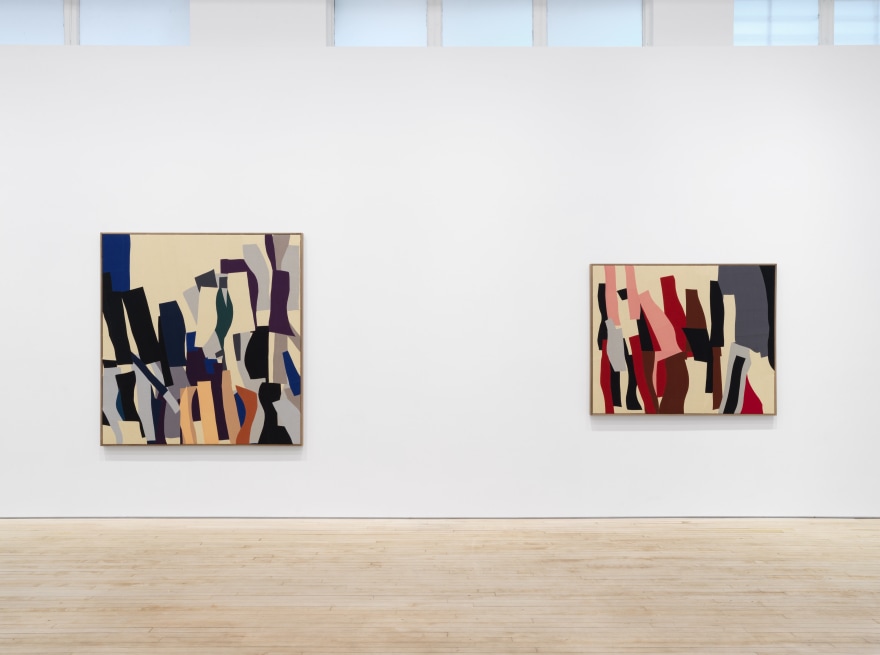 Installation view of Ethan Cook, Free Hand, Nino Mier Gallery, Tribeca, April 4 &ndash; May 9, 2025