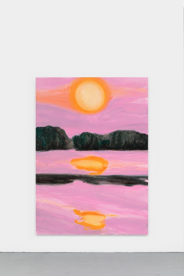 Nicole Wittenberg Sunset 3, 2021 Oil on canvas 84 x 60 in 213.4 x 152.4 cm (NWI21.002)