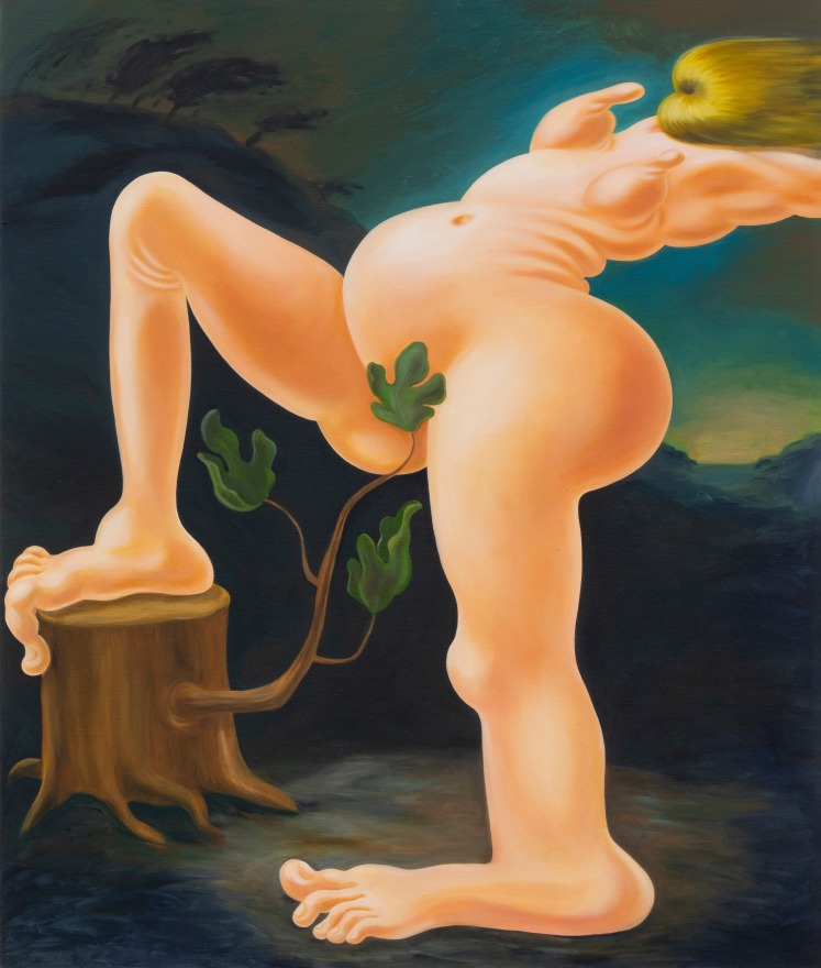 Louise Bonnet The Wind, 2019 Oil on canvas 60 x 72 in 152.4 x 182.9 cm (LB19.014)