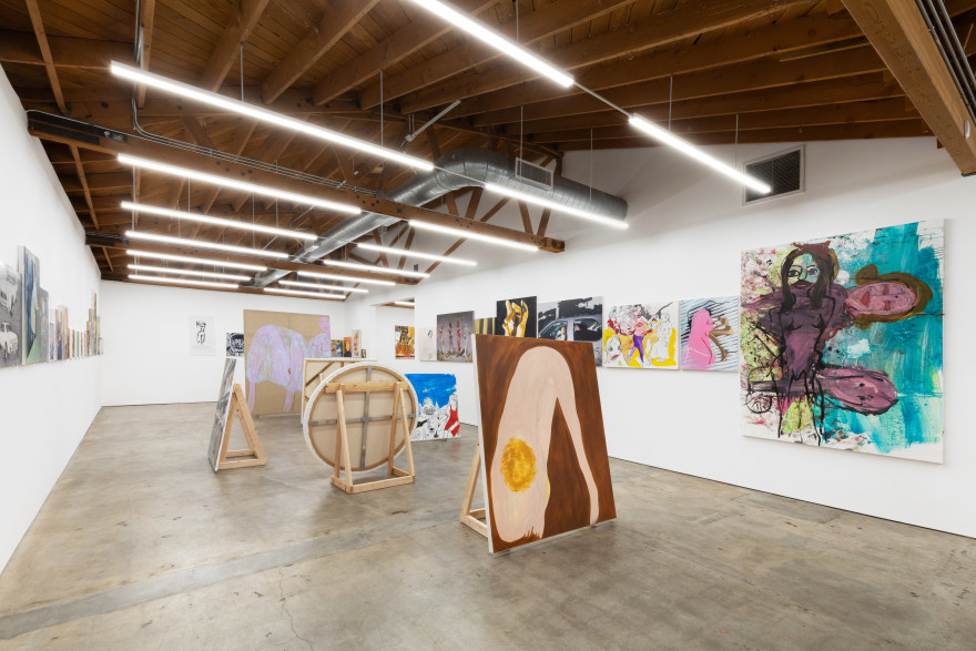 Installation view 9 of To Paint is To Love Again, Curated by Olivier Zahm (January 18-28, 2020) at Nino Mier Gallery, Los Angeles