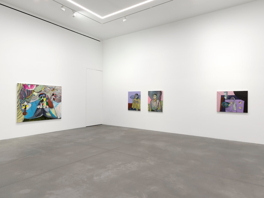 Installation view of M&ograve;nica Subid&eacute;, I don't walk, I fly, Nino Mier Gallery, SoHo, January 9 &ndash; February 8, 2025