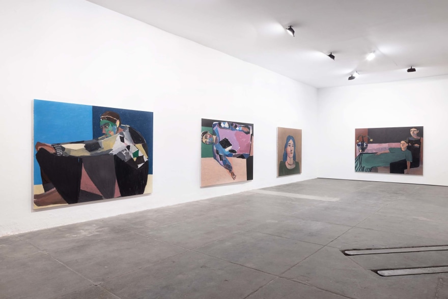 Installation view of M&ograve;nica Subid&eacute;, Ramona, (October 20 - November 19, 2022). Nino Mier Gallery, Marfa.