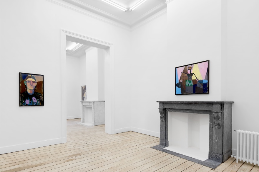 Installation View of M&ograve;nica Subid&eacute;, good morning, March 12 -&nbsp; April 16, 2022 Nino Mier Gallery Brussels