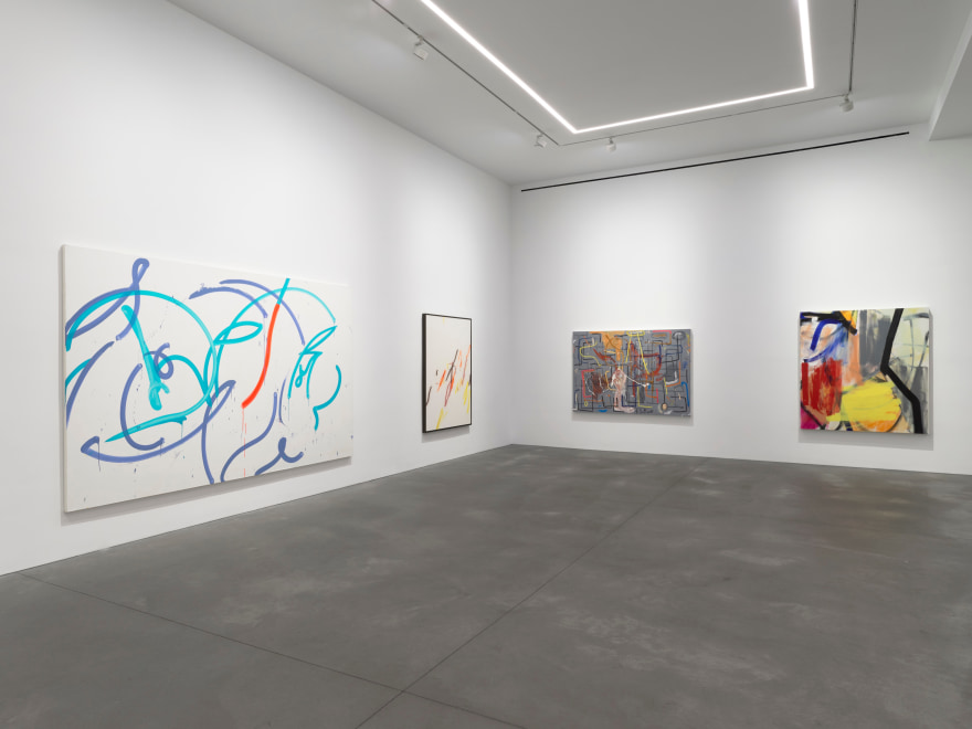 Installation view of aligned, Nino Mier Gallery, Soho, February 12 &ndash; March 22, 2025