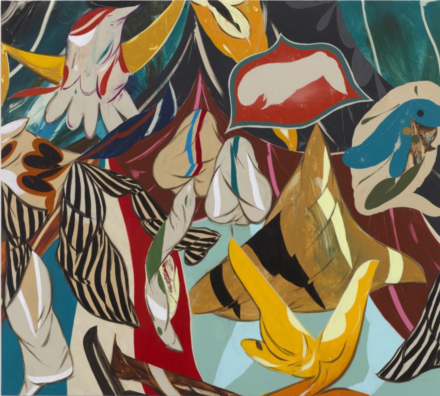 Kenichi Hoshine The Championship, 2024 Signed, titled, and dated on verso Acrylic on panel 36 x 40 in 91.4 x 101.6 cm (KHO25.003)