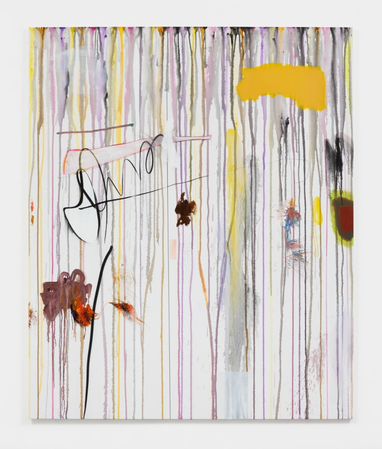 Andreas Breunig E_R_P No25, 2021 Acrylic, oil, graphite, and charcoal on canvas 90 1/2 x 74 3/4 in 230 x 190 cm (ABR21.005)