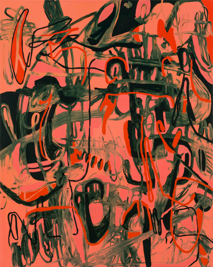 Jana Schr&ouml;der Specshift CAM M2, 2020 Oil on canvas 78 3/4 x 63 in 200 x 160 cm (JSR21.018)