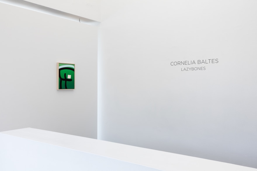 Installation View of Cornelia Baltes, Lazybones, April 2 - May 7, 2022
