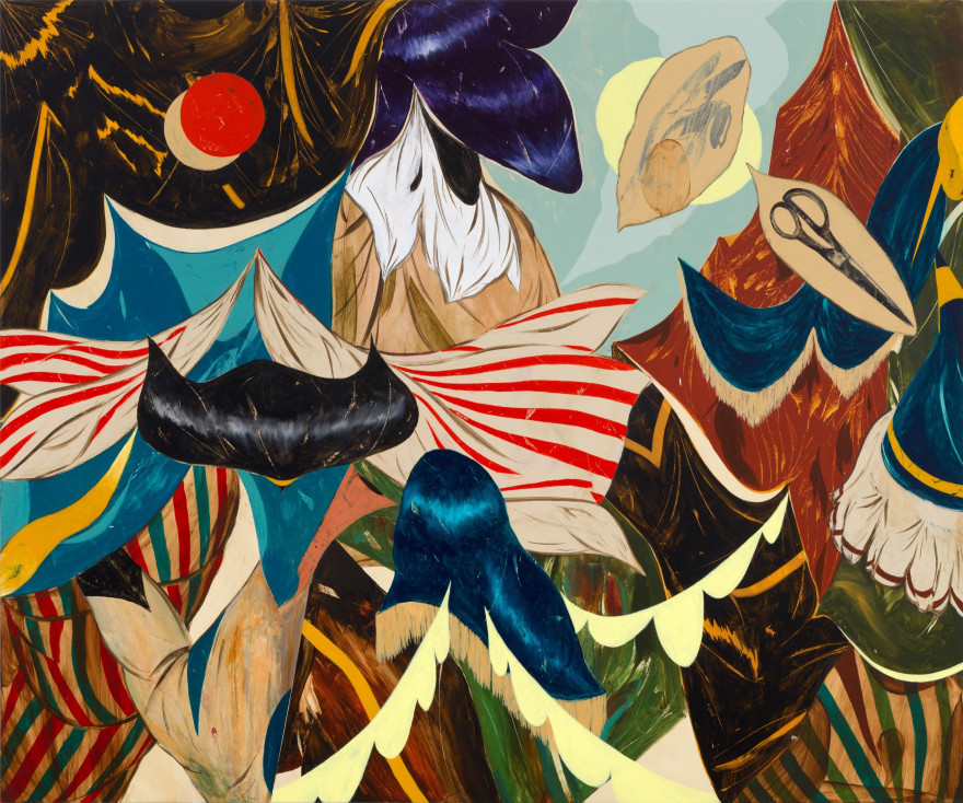 Kenichi Hoshine Vibrolux, 2025 Signed, titled, and dated on verso Acrylic on panel 40 x 48 in 101.6 x 121.9 cm (KHO25.006)