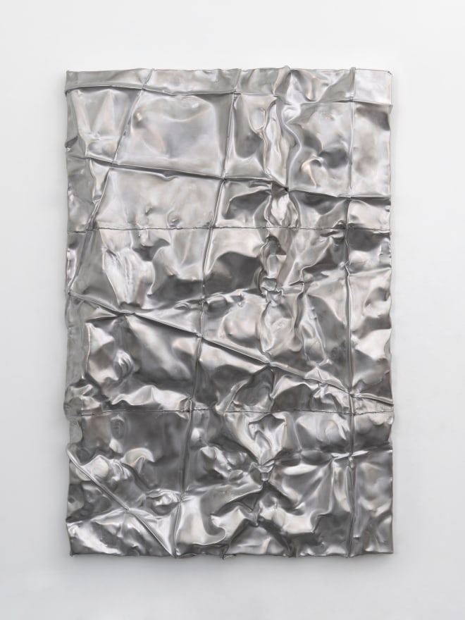 Anna Fasshauer Stellar 1, 2024 Aluminum and lacquer 102 3/8 x 66 1/8 x 4 in 260 x 168 x 10 cm (AFA24.008)