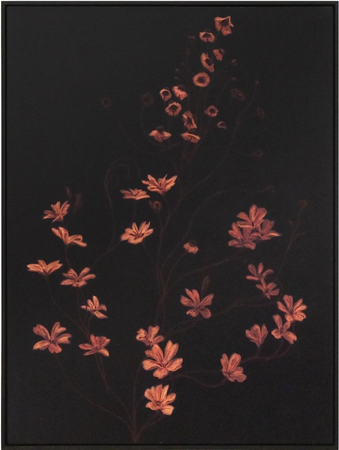 Alexandria Tarver nights, 88, 2025 Signed, titled, dated on verso Oil on linen mounted on panel 40 3/8 x 30 3/8 in (framed) 102.6 x 77.2 cm (framed) (ATA25.027)