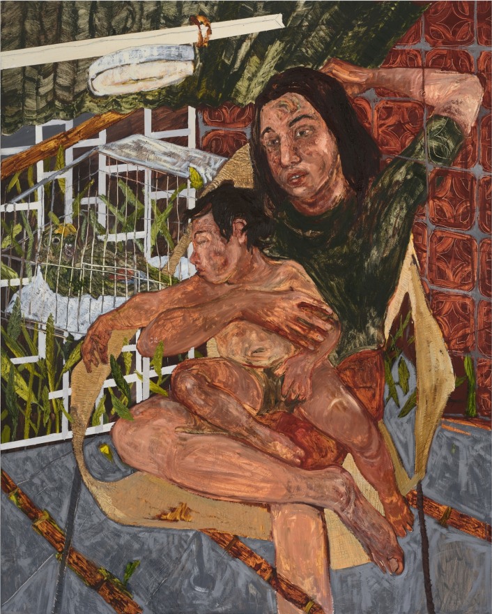 Bernadette Despujols La Lora Julia , 2022 Oil on canvas 60 x 48 in 152.4 x 121.9 cm (BDE22.009)