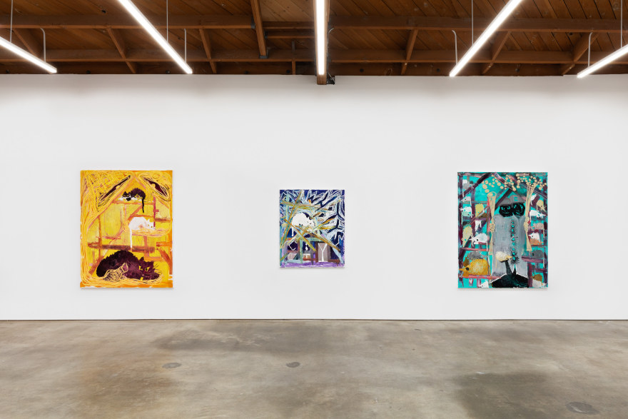 Installation View of Bendix Harms: Reversed Evolution&mdash;How it feels to be Mamon (September 12&ndash;October 10, 2020) Nino Mier Gallery, Los Angeles, CA