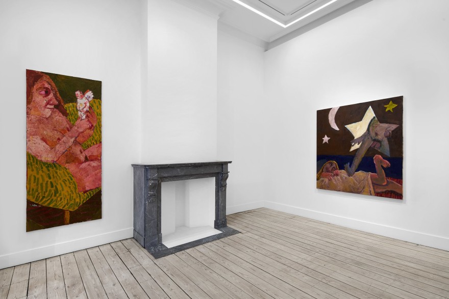 Installation view of Shanee Roe, Snarl Bloom, Nino Mier Gallery, Brussels, June 13 – July 19, 2025