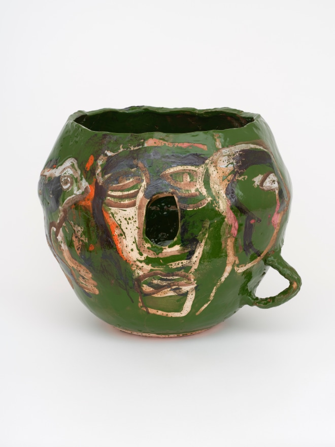 Roger Herman Untitled, 2023 Glazed ceramic 17 x 20 x 18 in 43.2 x 50.8 x 45.7 cm (ROH23.065)