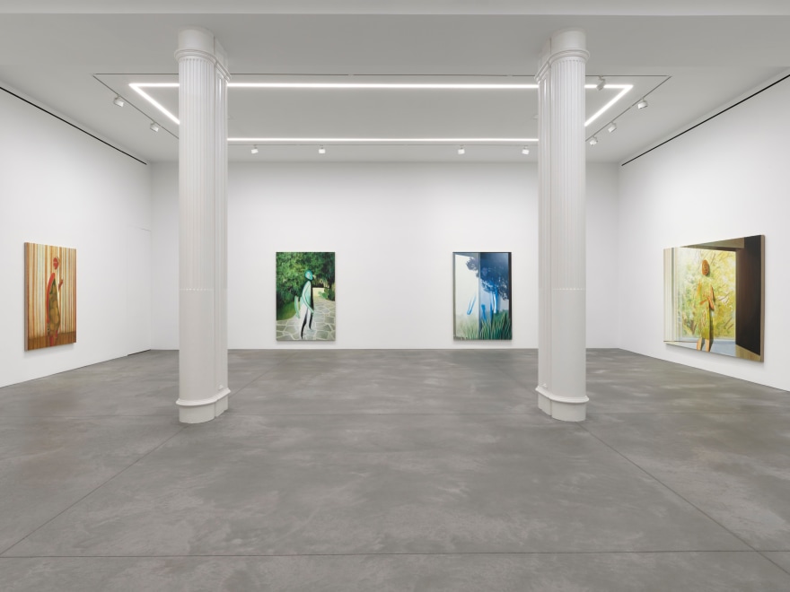 Installation View of Jonathan Wateridge, Afterparty, (September 6 - October 21, 2023). Nino Mier Gallery, New York Soho
