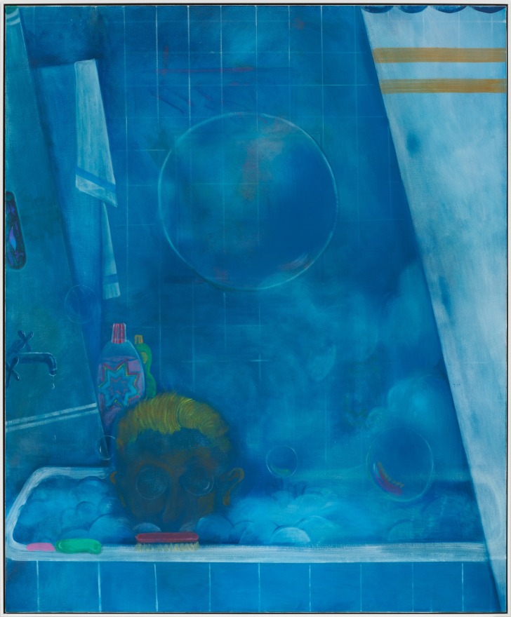 Tomasz Kowalski Untitled (Soap Bubble), 2012 Oil, acrylic, and spray on canvas 66 7/8 x 55 1/8 in 169.9 x 140 cm (TKO22.012)