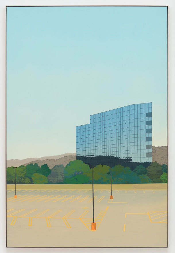 Jake Longstreth, Glendale, 2019. Oil on muslin, 84 x 60 in (JLO19.024)
