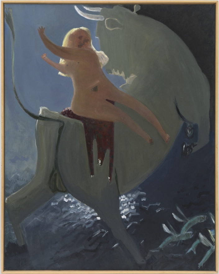 Kyle Staver Europa and the Flying Fish, 2011 Oil on canvas 68 x 54 in 172.7 x 137.2 cm (KST22.004)