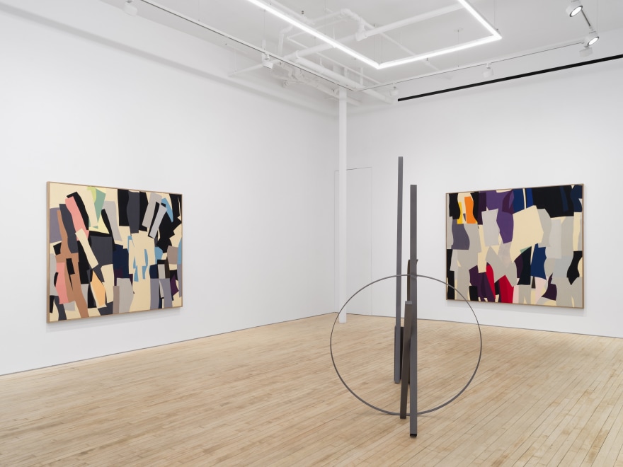 Installation view of Ethan Cook, Free Hand, Nino Mier Gallery, Tribeca, April 4 &ndash; May 9, 2025